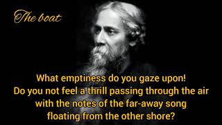 The Boat_poem by Rabindranath Tagore