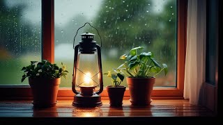 Soothing Rain on the Window Reconnect with Nature’s Rhythm