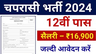 कोर्ट न्यायालय चपरासी भर्ती 2024 l jila nyayalay chaprasi Bharti 2024 l chaprasi new vacancy 2024