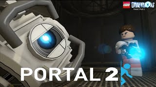 LEGO Dimensions-Portal 2 Part 1 PLUS Back To The Future Secret Area!