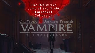 LARP Loresheet Reviews: LoTN Definitive Collection