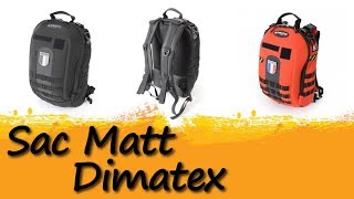 Présentation du sac Matt 2, de Dimatex, disponible sur MediSafe