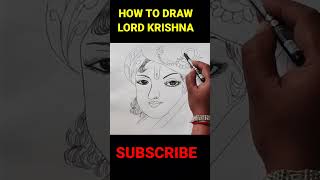 HOW TO DRAW SHRI KRISHNA EASY#shortsviral #shortschallenge #ashadrawingvidyalaya 👍👍👍