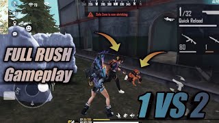 Solo vs Duo || Full Rush Gameplay || Garena Free 🔥