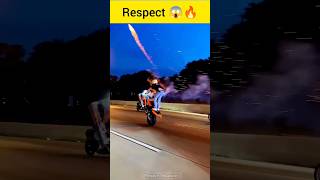 RESPECT AMAZING BIKE STUNT 😱😲 ••||•• PART-21 🔥🙏😲 #short #shorts #youtubeshorts