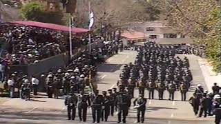 Parada militar de Bolivia (1996) Parte 6: Cuerpo de Oficiales.