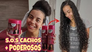 TESTANDO PRODUTOS SALON LINE PELA PRIMEIRA VEZ! (s.o.s cachos + poderosos) 😍 | Gabi de Paula