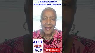 To Mayor Parker #jitt #biblicaltruths #biblicaltruth