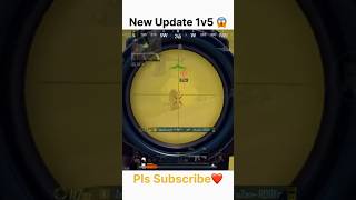 Insane 1v5 in new Update 😱🔥 #bgmi #1v5 #bgminewupdate #viral #shorts