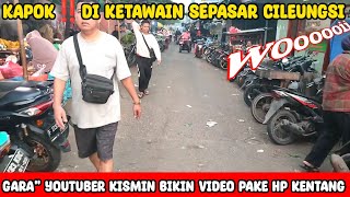 Ujinyali bikin Video‼️di pasar cileungsi pake Hape Kentang Auto di Surakiin😭😭