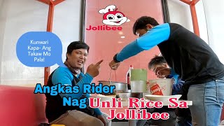 ANGKAS Rider May Dalang Kaldiro Sa Jollibee!