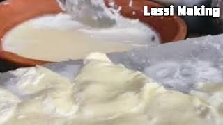 Lassi Making Street Food | Lassi Making Process | Lassi Making | Street Food India |