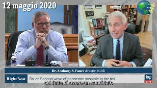 USA - Anthony Fauci afferma che i vaccini non servono!