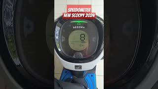 Speedometer New Scoopy#scoopy #hondascoopy #honda #ojol #gojek #shorts #short #matic #reels