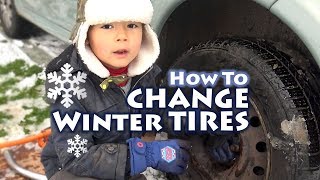 Kids How To - Change winter tires