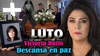 🚨 ÚLTIMA HORA: Fallecio la Actriz Victoria Ruffo a los 59 Años de edad I Descansa en Paz ➕