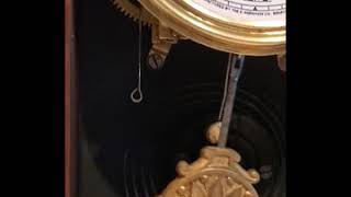 Antique 8 Day Ingraham Parlor Shelf Clock