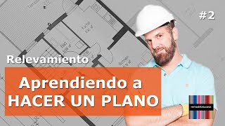 Cómo DIBUJAR el PLANO de tu casa | ¿CÓMO SE HACE? | Capítulo 2