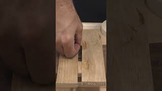 A quick and easy template for perfect mortises #woodworking #joinery #howto