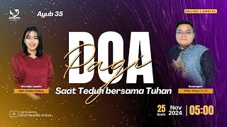 Doa Pagi -  Senin 25 November 2024