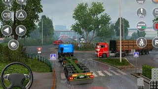 mountainous green field truck drive // GAMEPLAY