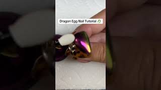 Dragon egg nail art