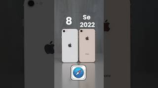 iPhone 8 ve iPhone SE 2022 Modellerinin Web Tarayici Testi #shorts