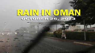 Rain in Oman Today | October 26, 2023