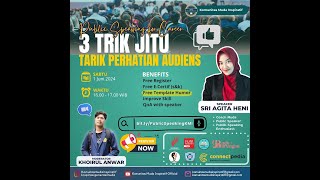 Public Speaking for Career: 3 Trik Jitu Tarik Perhatian Audience