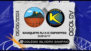 AO VIVO | Grande Final | Basquete RJ x K Esportes da Liga MC de Basquete sub16/17 temporada 23/24