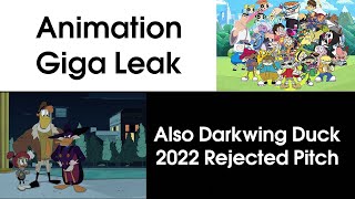 Animation Giga Leak + REJECTED Darkwing Duck 2022 Pitch