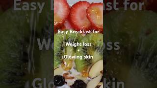 Healthy delicious breakfast no compromise on taste 😍 #short #weightloss #skincare