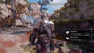 Playing God of War 2 (Live)