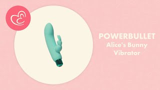 Alice's Bunny Vibrator - Turquoise - Review | EasyToys