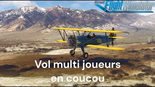 Vol multi joueurs en coucou 22/03 21H | De Faro à Gibraltar |  Livestream | MSFS