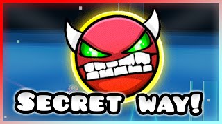 👿 HARD DEMON SECRET WAY!!! - (Satin  by RealTrueLogic) Geometry Dash