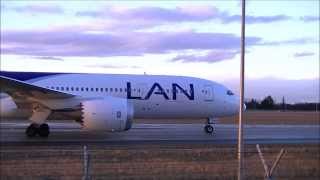 LAN B787 Dreamliner Landing RWY 25R @Frankfurt Airport