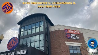 Dave & Buster's - (Schaumburg, IL Arcade Room Tour, 2024)