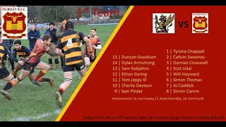 Dursley RFC 1st XV -v- United Bristol Hospitals 29-1-22