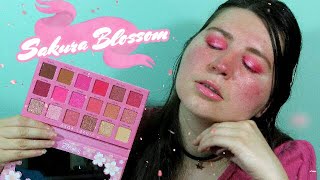 Violet Voss Sakura Blossom Eyeshadow Palette Swatches, Review Tutorial | Pink Dream | Jessica Simons