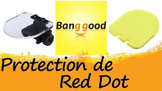 Présentation d'un accessoire de protection de visée, disponible sur Banggood.