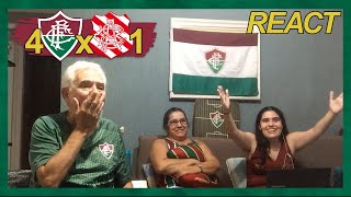 FAMÍLIA TRICOLOR REAGE À 4 FLUMINENSE x 1 BANGU - CAMPEONATO CARIOCA 2024