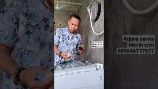 servis mesin cuci LG SMART INVERTER//inlet tidak bisa menutup