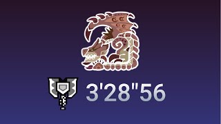 MHW | Iceborne | Special Arena Pink Rathian SOLO CB | 3:28