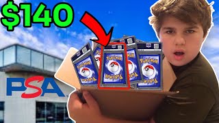 My 5 Pokémon PSA Cards Are Back! (UNBOXING)