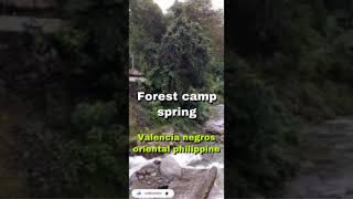 forest camp spring#short# Valencia negros oriental Philippine