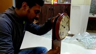 Seiko Pendulum Clock unboxing | 2018 edition