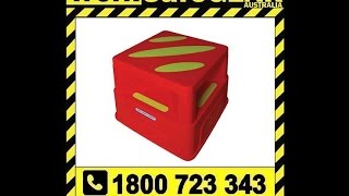 Portable Non-Slip Safety Step Stool High Visibility