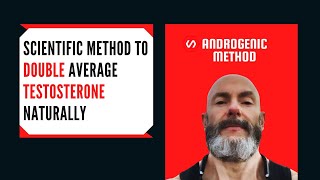 Scientific Method To Increase Testosterone Naturally (Podcast)