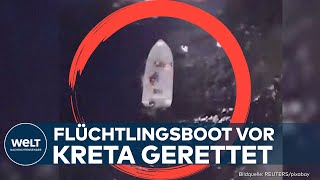 TODESFALLE MITTELMEER: Flüchtlingsboote geraten in Seenot - Küstenwache im Wettlauf gegen die Zeit!